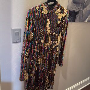 Dazzle after dark Dress the Population, bedecked in luxe sequin embellishments